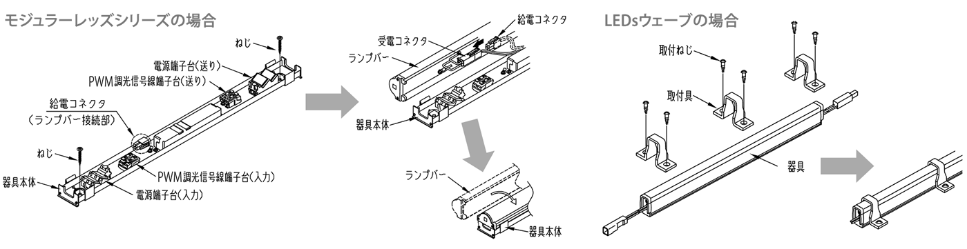 器具の取付2